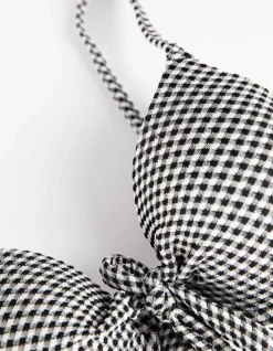 Bikinitop - Geknoopt Detail