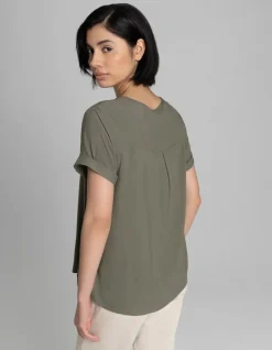 Blouseshirt - Vetersluiting
