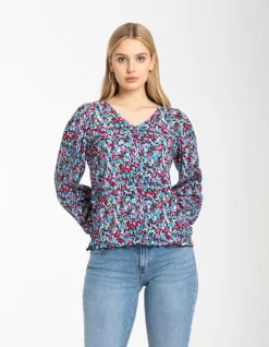 Blouse - V-Hals
