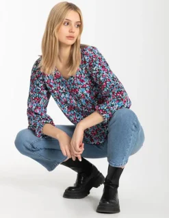 Blouse - V-Hals