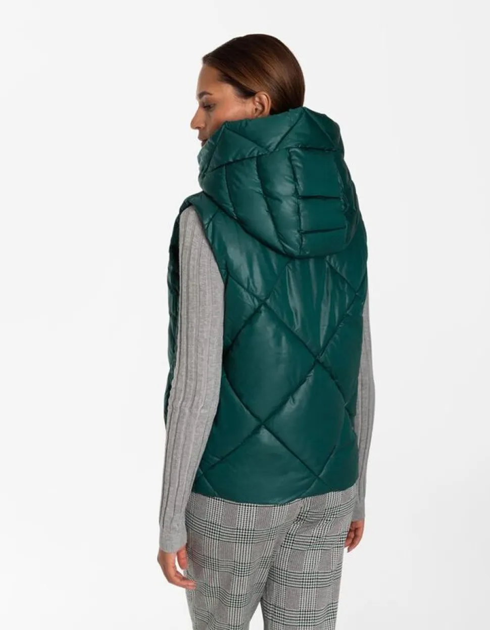 Bodywarmer - Verborgen Knoopsluiting