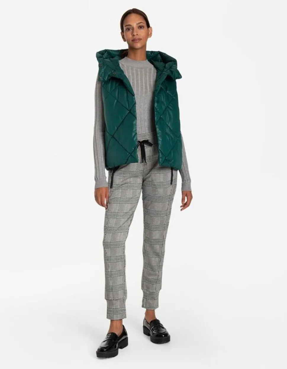 Bodywarmer - Verborgen Knoopsluiting