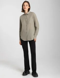 Broek Met Uitlopende Pijpen - Bootcut Fit