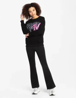 Broek Met Uitlopende Pijpen - Bootcut Fit