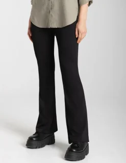 Broek Met Uitlopende Pijpen - Bootcut Fit