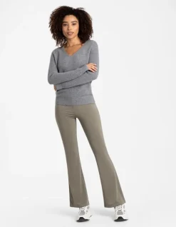 Broek Met Uitlopende Pijpen - Bootcut Fit