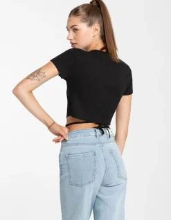 Cropped Shirt - Vetersluiting