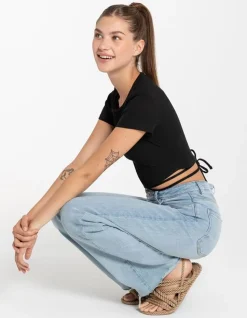 Cropped Shirt - Vetersluiting