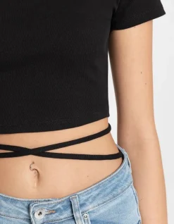 Cropped Shirt - Vetersluiting