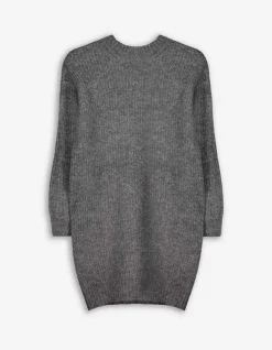 Gebreide Jurk - Oversized Mouwen