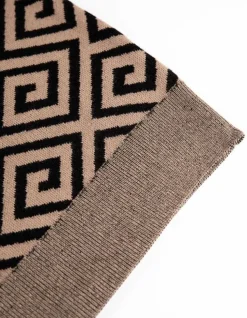 Gebreide Jurk - Print All-Over