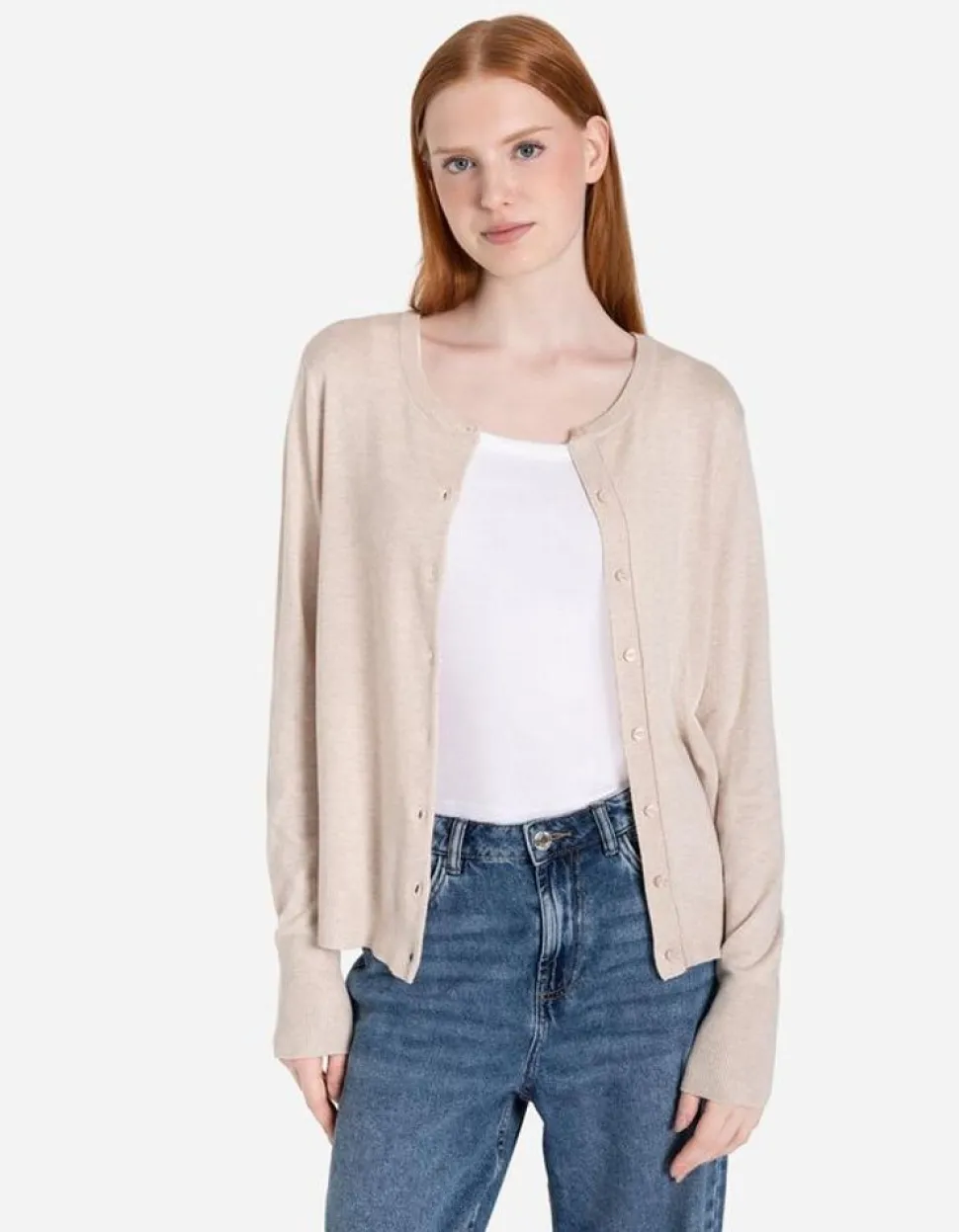 Gebreid Vest - Viscosemix