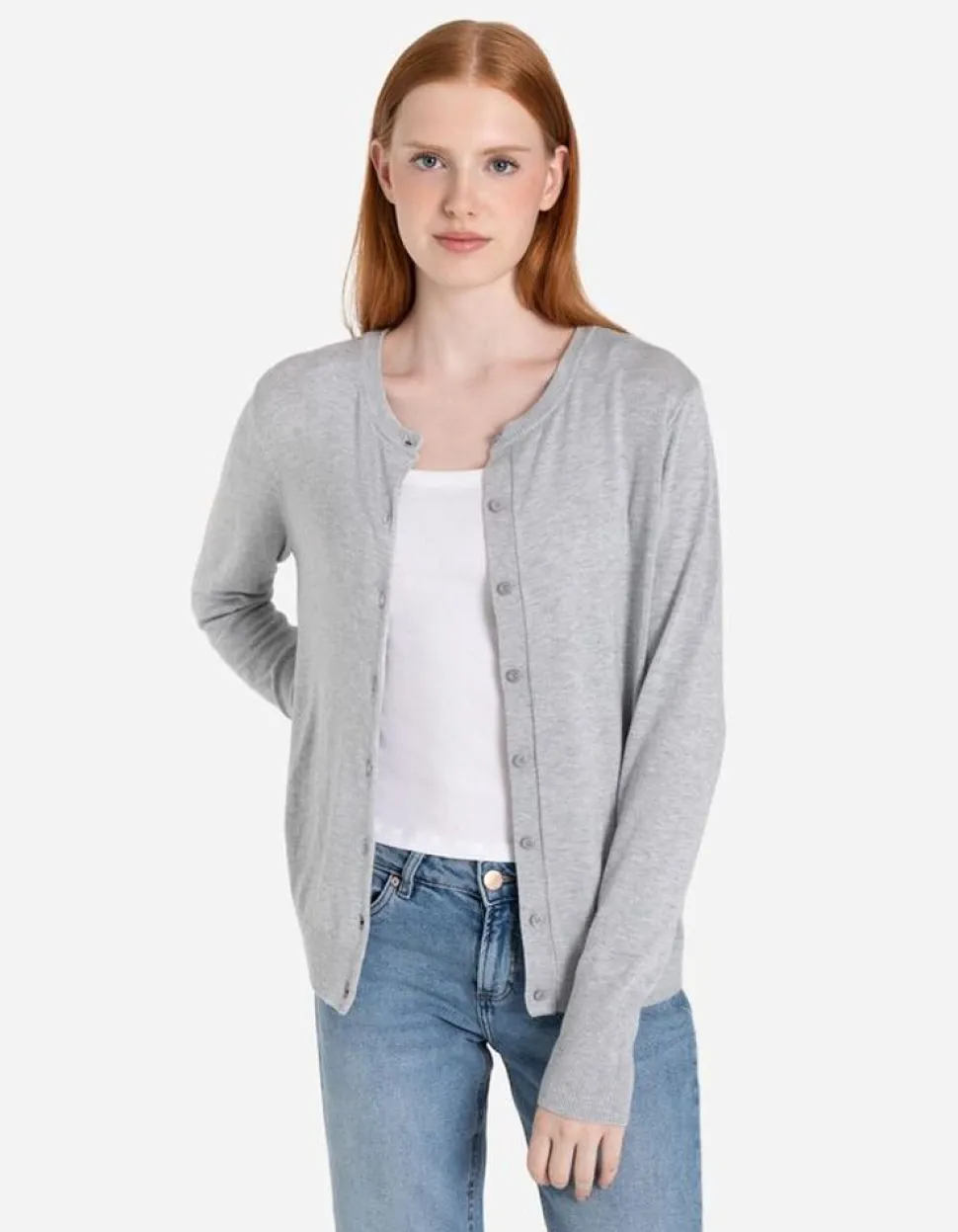 Gebreid Vest - Viscosemix