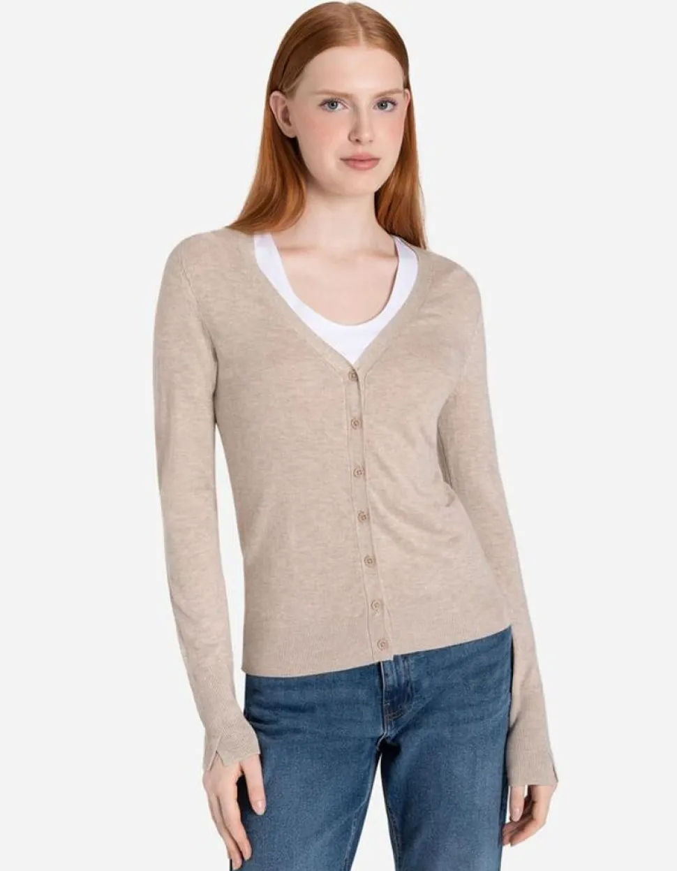 Gebreid Vest - Viscosemix