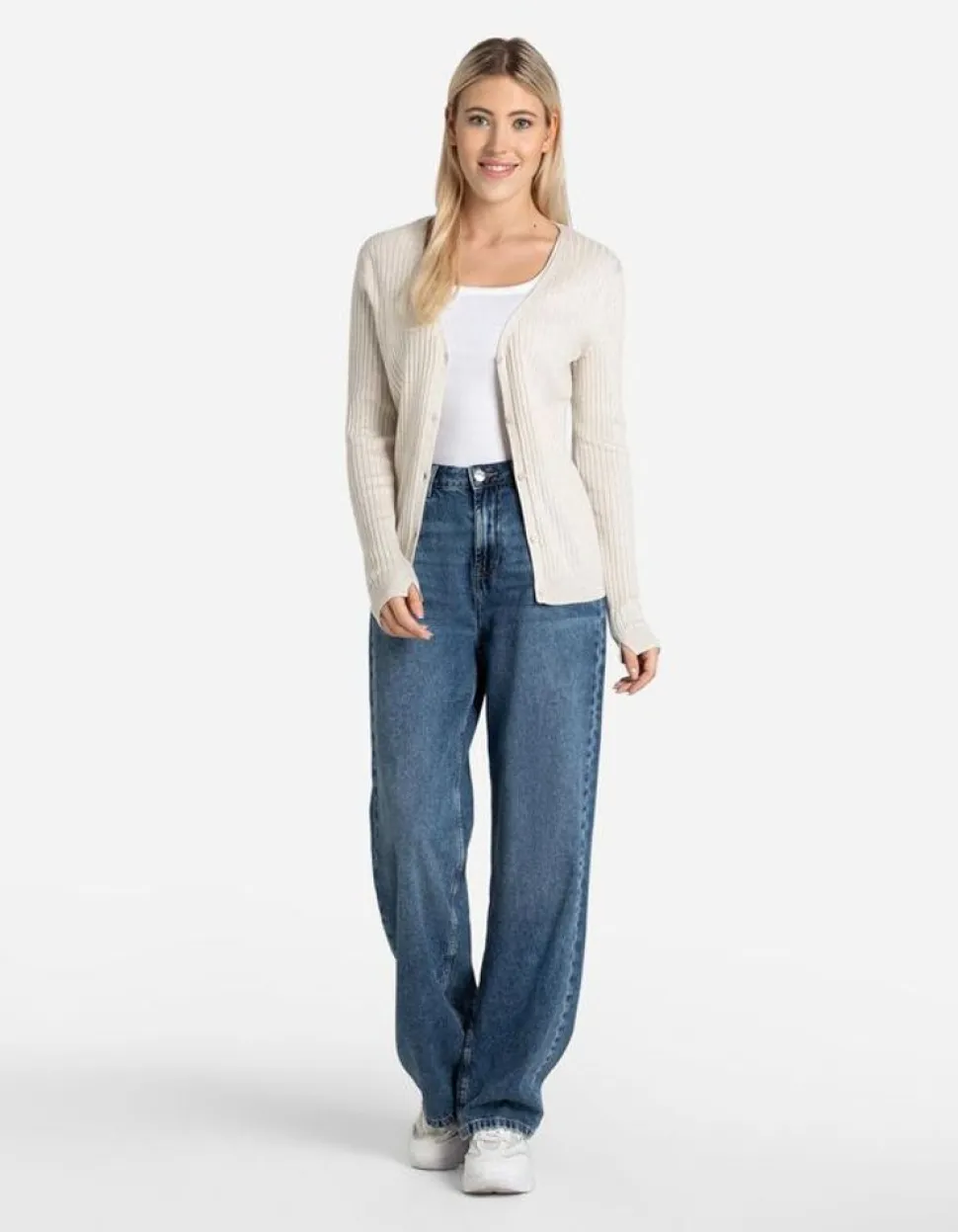 Gebreid Vest - Viscosemix