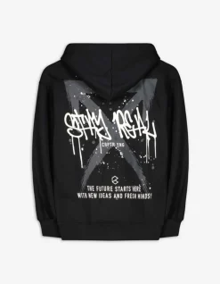 Hoodie - Print Op Rug