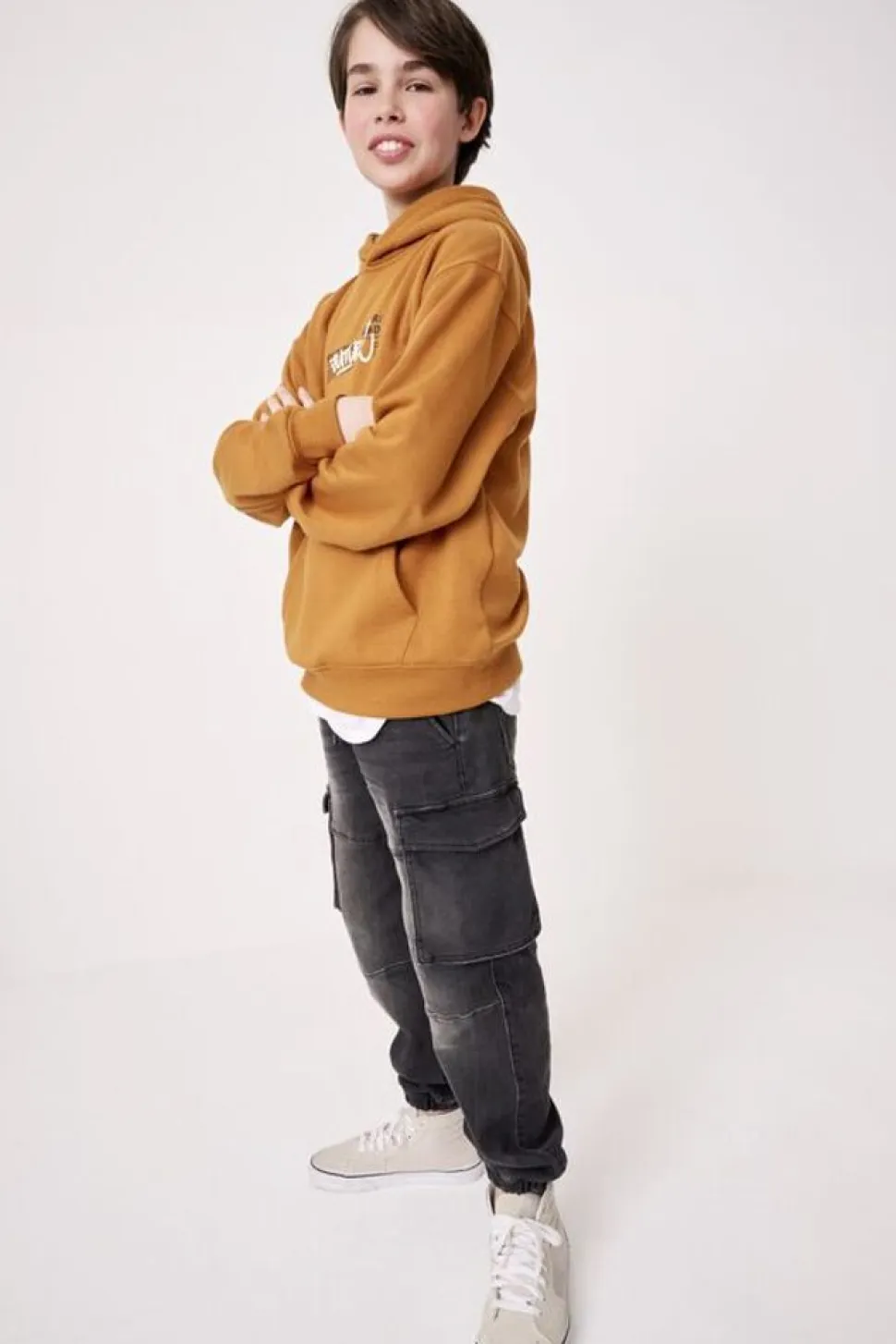 Hoodie - Print Op Rug