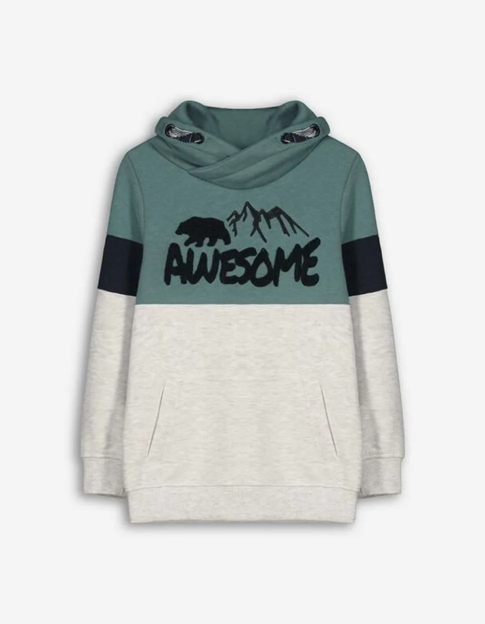 Hoodie - Sjaalkraag