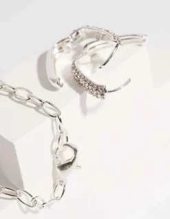 Ketting En Oorbellen - Siersteentjes
