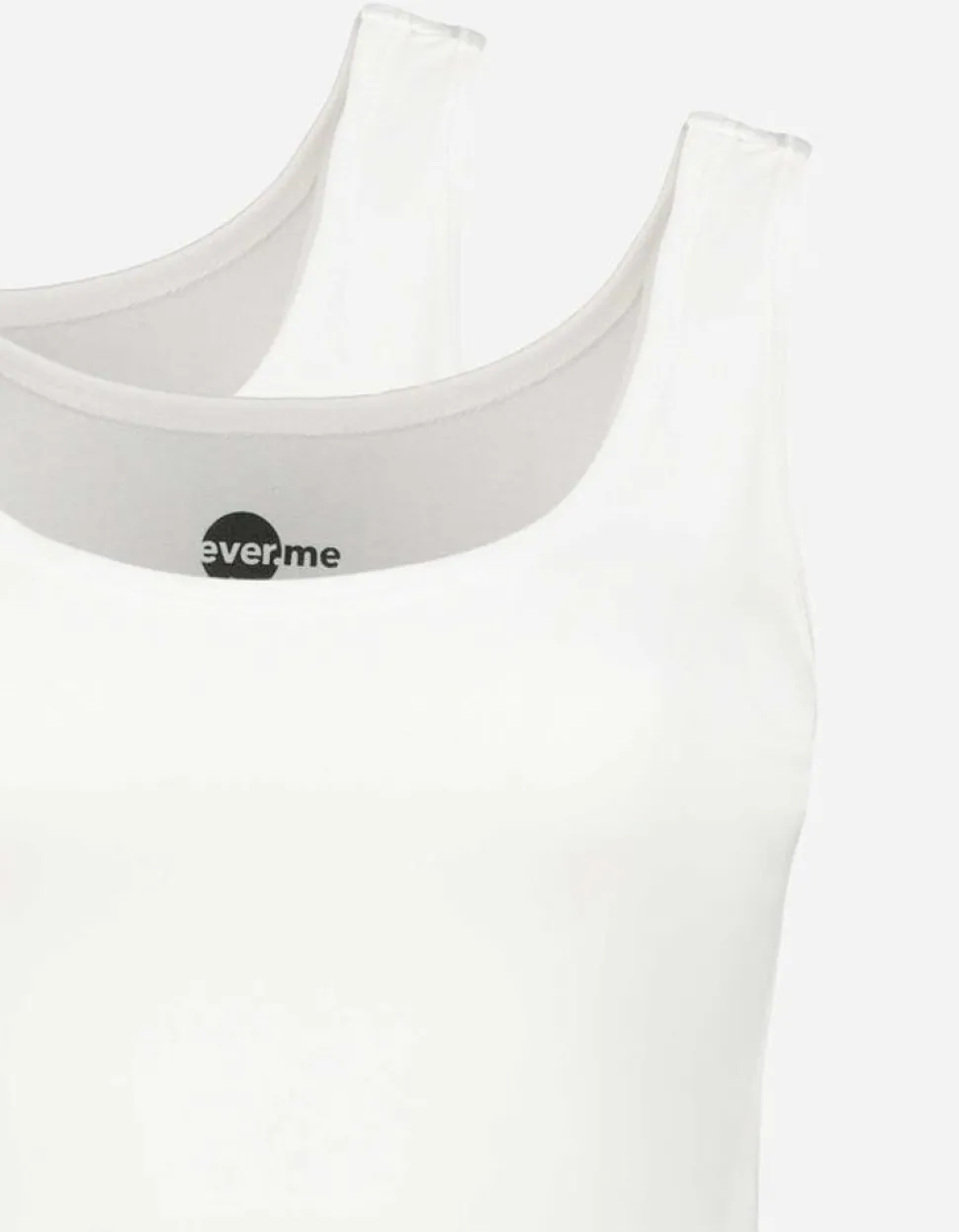Lange Top - Katoenmix