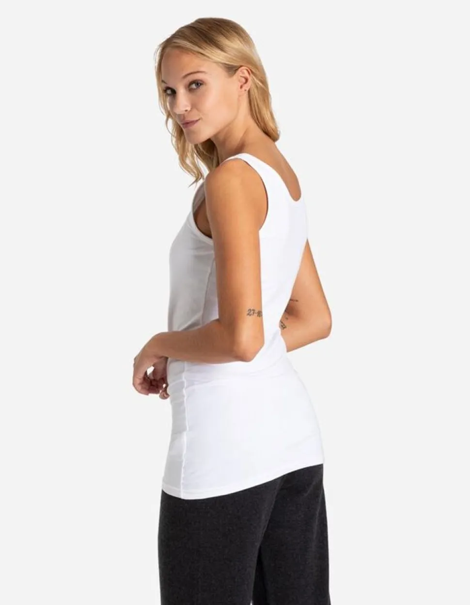 Lange Top - Katoenmix