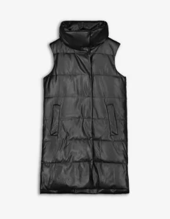 Lang Vest - Imitatieleer