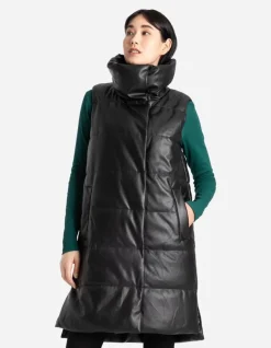 Lang Vest - Imitatieleer