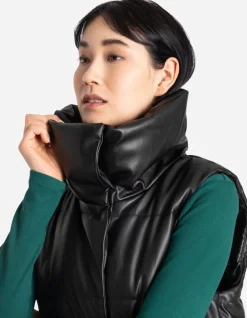 Lang Vest - Imitatieleer