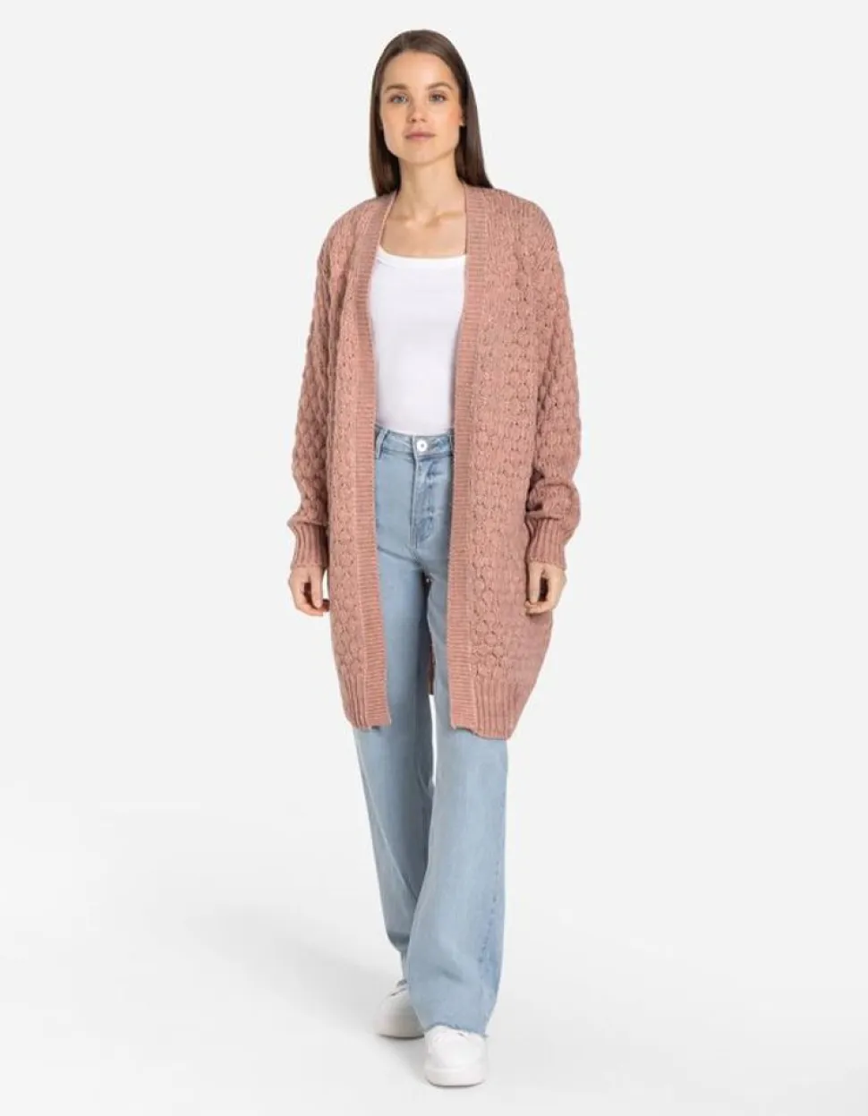 Lang Vest - Wol Look