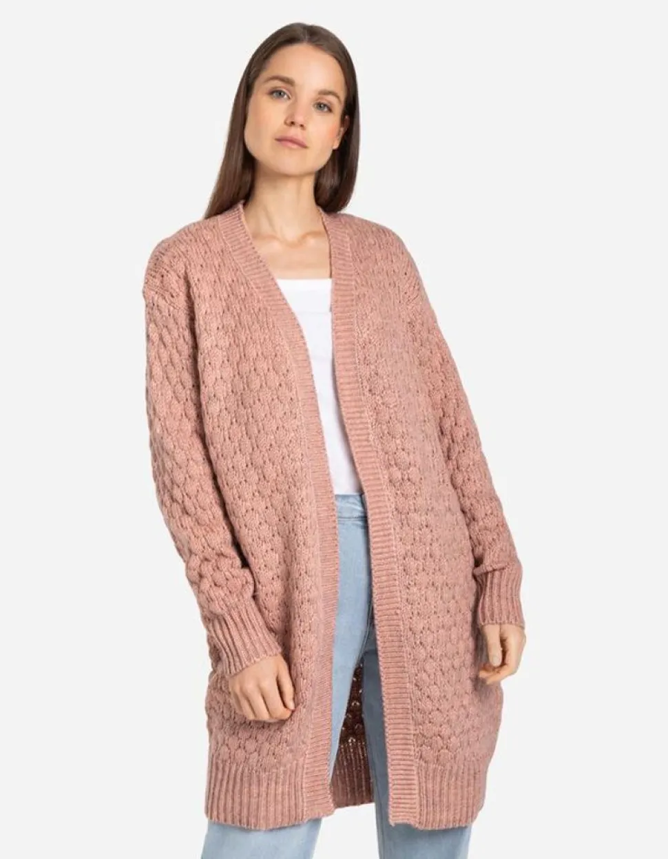 Lang Vest - Wol Look