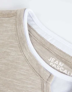 Longsleeve - Dubbellaagse Look