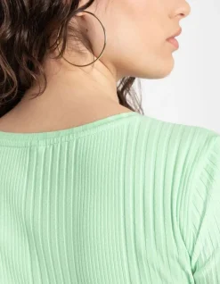 Longsleeve - Geribde Structuur