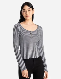 Longsleeve - Henley Halslijn