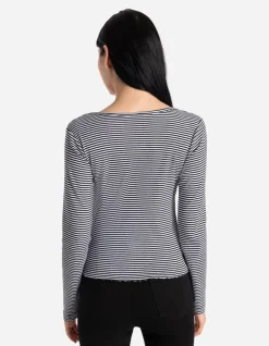 Longsleeve - Henley Halslijn