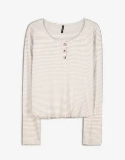 Longsleeve - Henley Halslijn