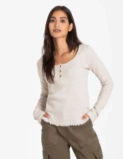 Longsleeve - Henley Halslijn