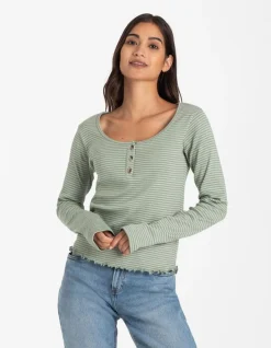 Longsleeve - Henley Halslijn