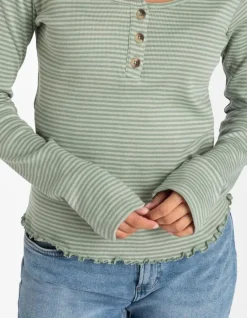 Longsleeve - Henley Halslijn