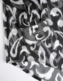 Overhemdblouse - Chiffon