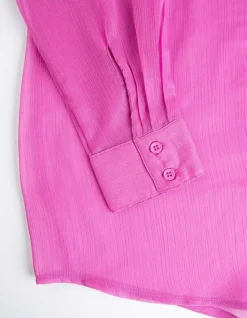Overhemdblouse - Chiffon