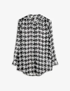 Overhemdblouse - Chiffon