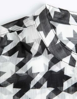 Overhemdblouse - Chiffon