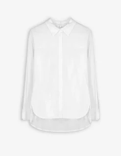 Overhemdblouse - Effen