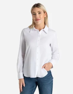 Overhemdblouse - Effen