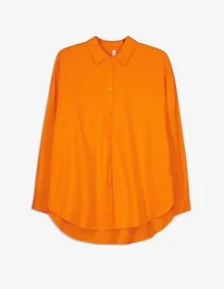 Overhemdblouse - Linnenmix