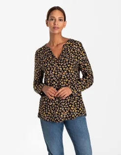 Overhemdblouse - Motief All-Over