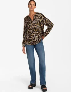Overhemdblouse - Motief All-Over