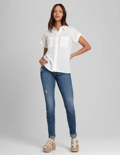 Overhemdblouse - Oversized Fit
