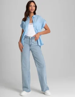 Overhemdblouse - Oversized Fit