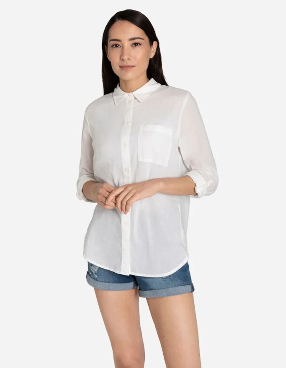 Overhemdblouse - Oversized Fit